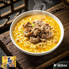 今麦郎方便面泡面袋装 1.5倍速食宵夜番茄鸡蛋味 五连包 /粮油调味 /方便食品 /方便面