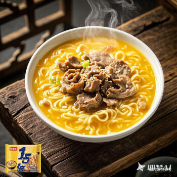 今麦郎方便面泡面袋装 1.5倍速食宵夜番茄鸡蛋味 五连包 /粮油调味 /方便食品 /方便面 商品图0