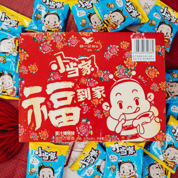统一小当家 【佳节礼盒】蜜汁猪排味 20g*48包 整箱装儿时美食干脆面 /粮油调味 /方便食品 /方便面 商品图4