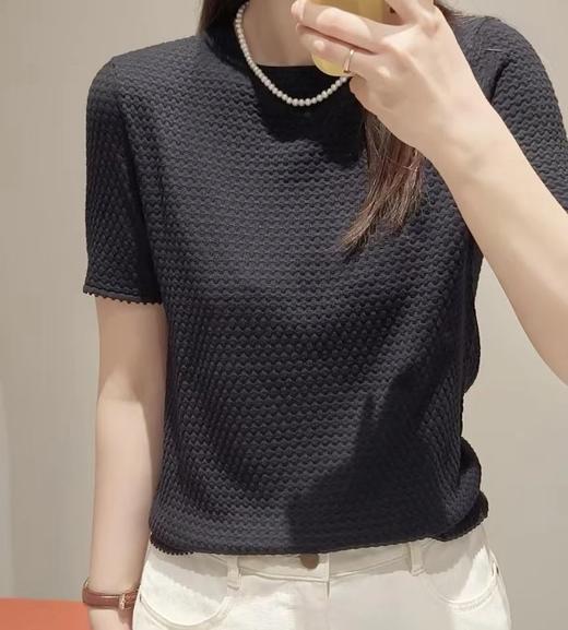 重磅好货！华夫格桑蚕丝针织   100%桑蚕丝  高端控必入 商品图2