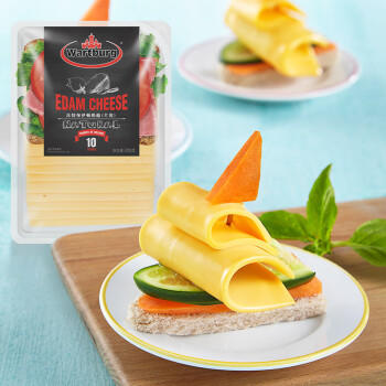 沃特堡（wartburg）荷兰进口 伊顿芝士片 200g 冷藏即食 三明治 原制奶酪 早餐 /粮油调味 /奶酪黄油 /奶酪/奶酪制品 商品图4