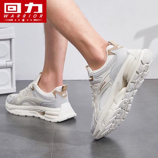 回力男鞋运动鞋棉鞋加厚冬季新款加绒男士休闲鞋子厚底复古老爹鞋 商品图3