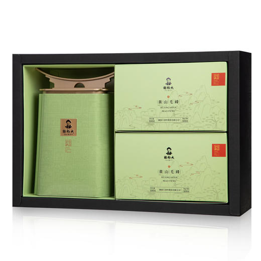 谢裕大 黄山毛峰名师500茶叶礼盒300g 雨前嫩芽 烘青绿茶 48小时发货 商品图1