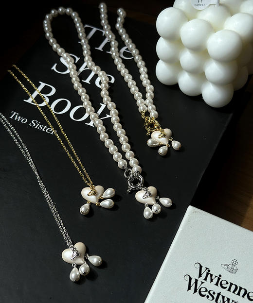 现货 THS-无 西太后家 猫爪珍珠项链 CU1300 商品图4