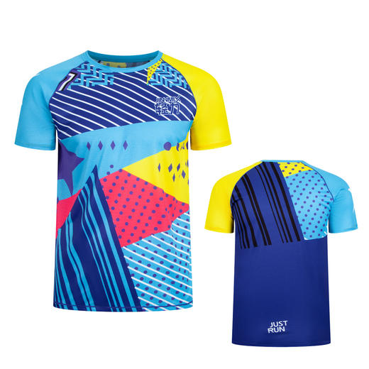 光阴轻薄透气速干宽松运动马拉松户外短袖男女通码 商品图6