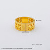 【限时克减150元】足金999.9 【精品】固口戒指CNC日进斗金算盘男戒男士戒指（算盘珠可动）(AF120NJ00053)预售产品下单后不退款不退货不换货不补差价 商品缩略图7