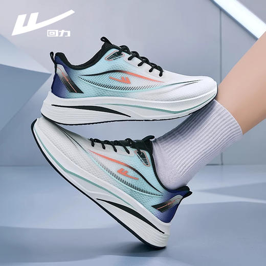 回力男鞋跑步鞋2025新款网面透气运动鞋轻便软底青少年休闲鞋男款 商品图3