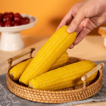 天勤粒粒净有机黄糯玉米8穗*220g（3.5斤）玉米棒低脂玉米真空包装早餐代餐 /粮油调味 /杂粮 /谷米类 商品图4