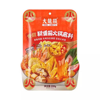大龍燚香甜树番茄火锅底料200g 涮火锅 多用途调料 /粮油调味 /调味品 /火锅底料/蘸料 商品图2