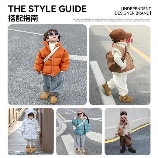 回力儿童雪地靴2024冬季新款加绒加厚棉鞋短靴男童女童雪地靴 商品图4