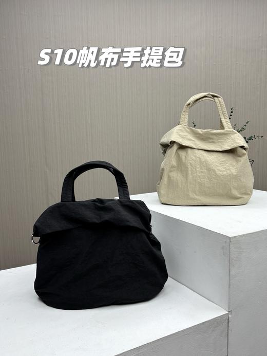 高端操作！lululemon2025最新款大容量帆布手提包单肩包，轻便款腋下包 商品图1