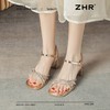 ZHR仙女水钻凉鞋2025夏季新款时尚超仙一字带粗跟凉鞋轻便高跟鞋 商品缩略图0