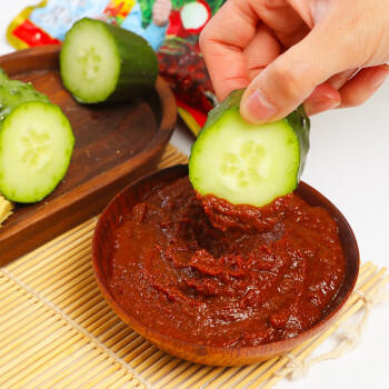 宝泉   大豆酱2斤装 东北特产 宝泉岭黄豆酱蘸酱熟酱拌面拌饭 /粮油调味 /调味品 /烹饪酱 商品图1