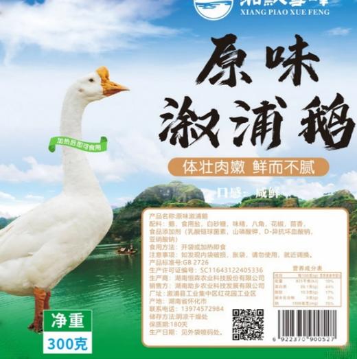 湘飘雪峰 原味溆浦鹅 古法卤制 商品图4