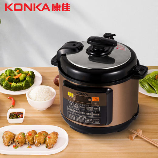 康佳KONKA 5L电压力锅KYLG-5001E(JS) 商品图2