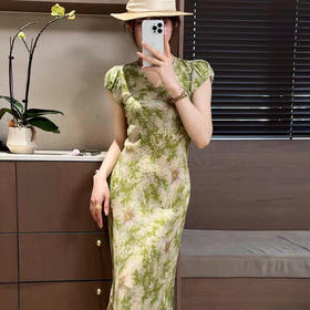 【预售7天】良木礼真丝连衣裙（1466L）