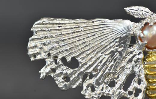 999飞蛾胸针项链两用款·身体镀金 商品图4