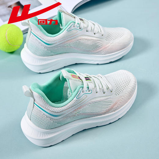 回力运动鞋女2025新款春季轻便休闲鞋透气减震软底网面女士跑步鞋 商品图1