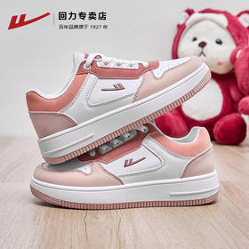 回力女鞋加绒小白鞋2024新款爆款冬季草莓熊女款鞋子休闲运动板鞋