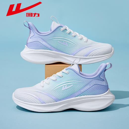 回力运动鞋女款春季透气休闲鞋子透气跑步鞋轻便缓震潮流女鞋减震 商品图2