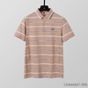 男士条纹短袖t恤透气polo衫翻领半袖上衣男   XLM-CK8686887* 商品缩略图1