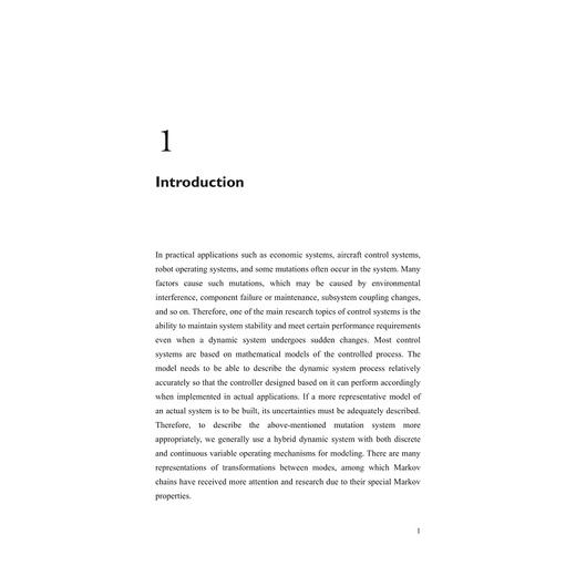 Markov切换随机系统的稳定性分析及控制/吴征天/张新/江保平著/浙江大学出版社 商品图1