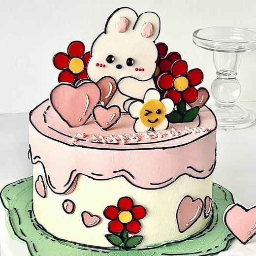 ［二次元小花花蛋糕］ 商品图0