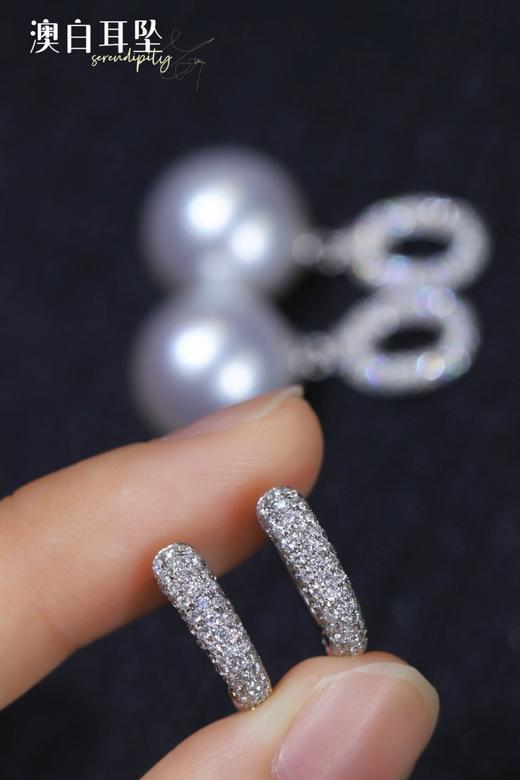 13mm-14mm澳白耳坠 商品图3