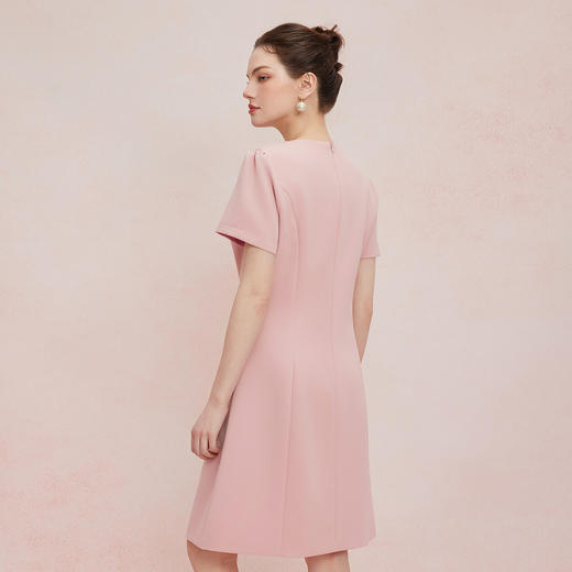 QF850斯尔丽2025新款宴会小礼服直身款显瘦显高小香风优雅气质连衣裙 商品图1