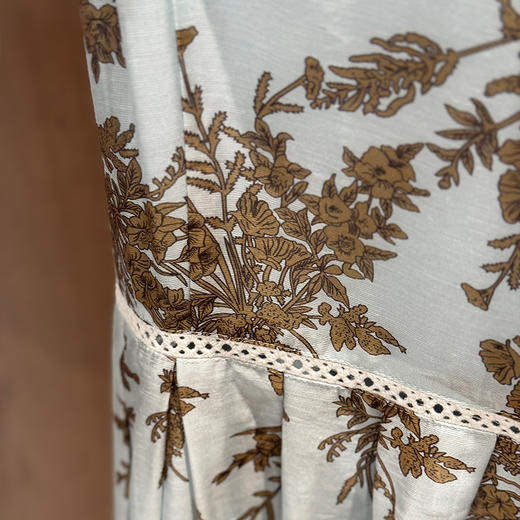 【不退不换】良木礼天丝麻连衣裙（833） 商品图3