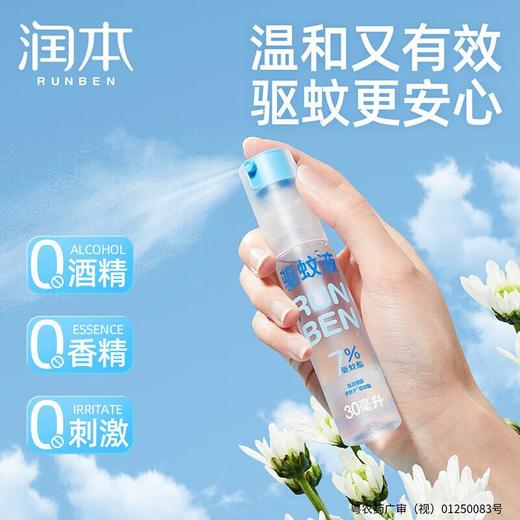 润本20%羟哌酯驱蚊液30ml*2（无香型倒喷瓶）/份 商品图5