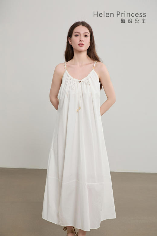 串珠吊带连衣裙 商品图6