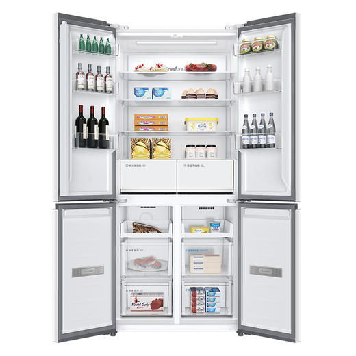 【TCL冰箱】460升 四开门无霜自由嵌入大理石纹一级变频家用电冰箱 R460S3-U 商品图5