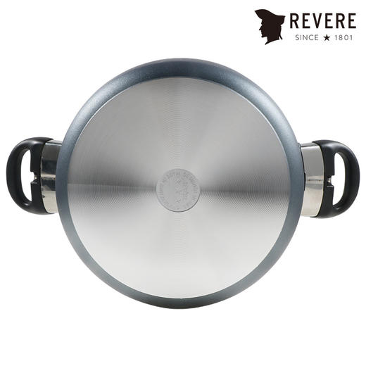 【美国康宁进口清仓特价】Revere蓝宝石系列深汤锅24cm家用煮汤锅蒸锅煲汤双耳锅RWS-6124C 商品图4