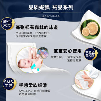 妮飘（Nepia）羢品系列抽纸2层200抽*3盒纸巾原生木浆盒装抽取式餐巾纸面巾 /家庭清洁/纸品 /清洁纸品 /抽纸 商品图0