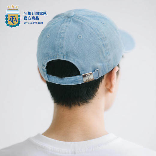 【官方正版】阿根廷国家队 | 牛仔棒球帽蓝粉色清新遮阳百搭 商品图4