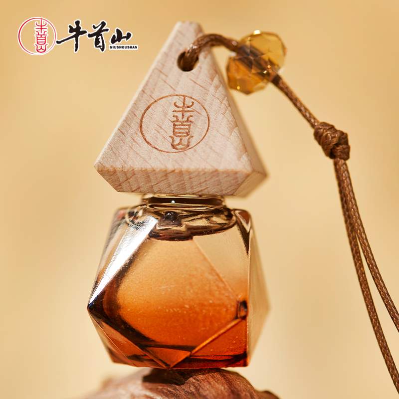 牛首山佛顶宫禅境流香高级晶钻汽车香氛挂件牛首山佛顶宫同款香