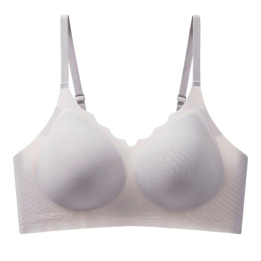 【0感超薄❗️冰丝聚拢美背内衣】超多透气孔，果冻胶条软支撑承托防下垂！速干轻薄软支撑无痕收副乳小胸聚拢无钢圈文胸罩 商品图7