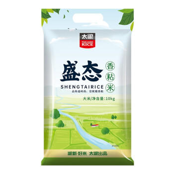 太粮美虾王香软米大米20斤家庭装 南方油粘米长粒猫牙米 新米 /粮油调味 /米 /油粘米 商品图4