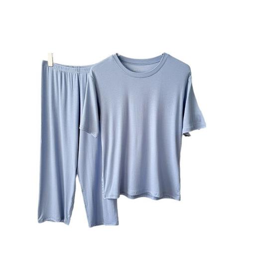 雀说新款短袖睡衣女居家睡衣 莫代尔薄款女可外穿夏天家居服AL110014 商品图4