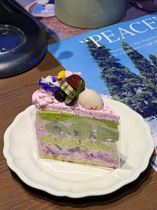 杨梅荔枝抹茶可丽卷·切块蛋糕 商品图0