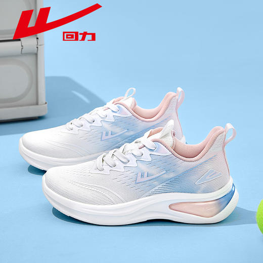 回力2025春季新款女鞋跑步鞋透气网面休闲网鞋轻便软底减震运动鞋 商品图2