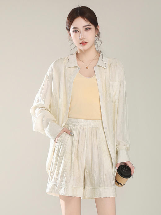 丁摩 【冰凉防蚊面料】扎染上衣时尚休闲薄款防晒衣25XF0113 商品图5