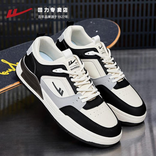 回力男鞋板鞋2025春季新款潮鞋小白鞋男士跑鞋休闲鞋运动鞋增高鞋 商品图3