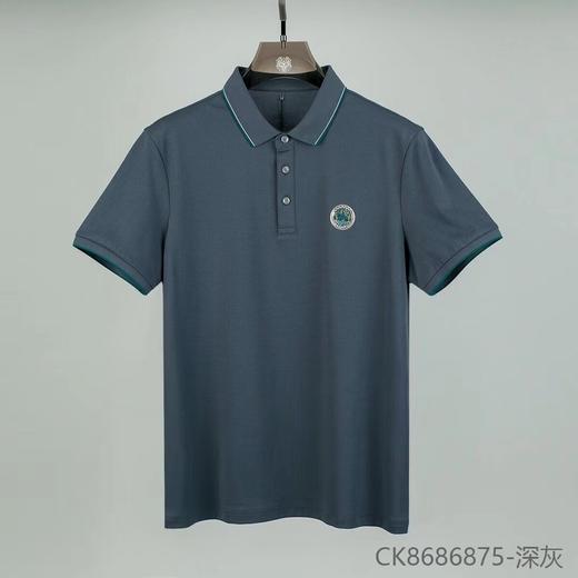 夏季男士POLO衫翻领短袖新款T恤休闲商务男装  XLM-CK8686875* 商品图1