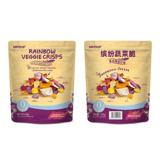 【悦惠精选】HRYOUP缤纷蔬菜脆420g 商品图3