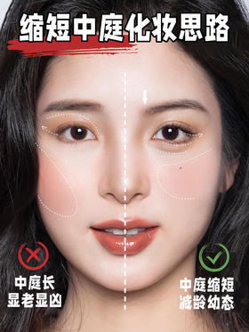 ⚠️长中庭姐妹看过来❗❗变美妆容干货~📩