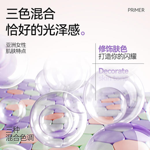 【美白防护三色隔离霜】打底遮瑕姿色持久不脱妆30g 商品图7