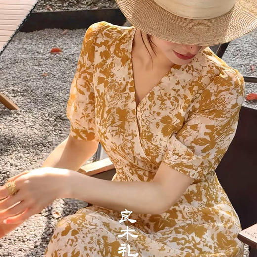 【部分现货】良木礼真丝连衣裙（540702） 商品图4