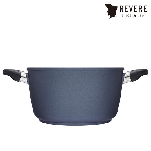 【美国康宁进口清仓特价】Revere蓝宝石系列深汤锅24cm家用煮汤锅蒸锅煲汤双耳锅RWS-6124C 商品图3